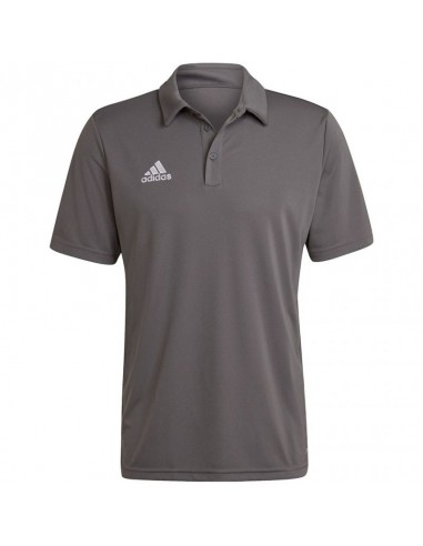 Adidas Entrada 22 Î‘Î½Î´ÏÎ¹ÎºÏŒ T-shirt Polo Î“ÎºÏÎ¹ H57486